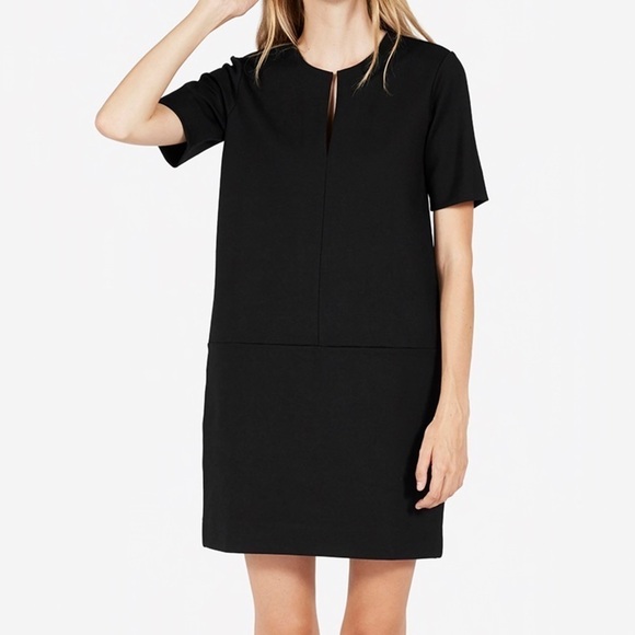 Everlane Dresses & Skirts - Everlane‎ Ponte Black Short Sleeve Dress, size XS
